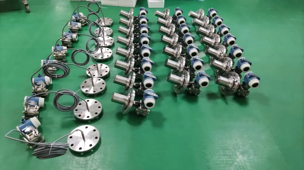Differential Pressure Level Transmitter DN50 DN80 Liquid Level Diaphragm Pressure Transmitter